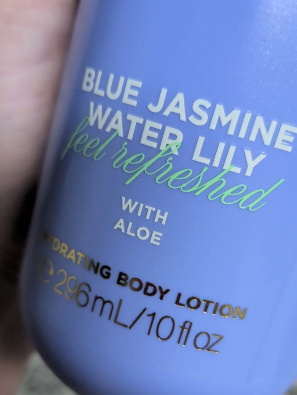 NEW 2 Pc Victoria's Secret BodyCare Bundle Blue Jasmine And WaterLily Set